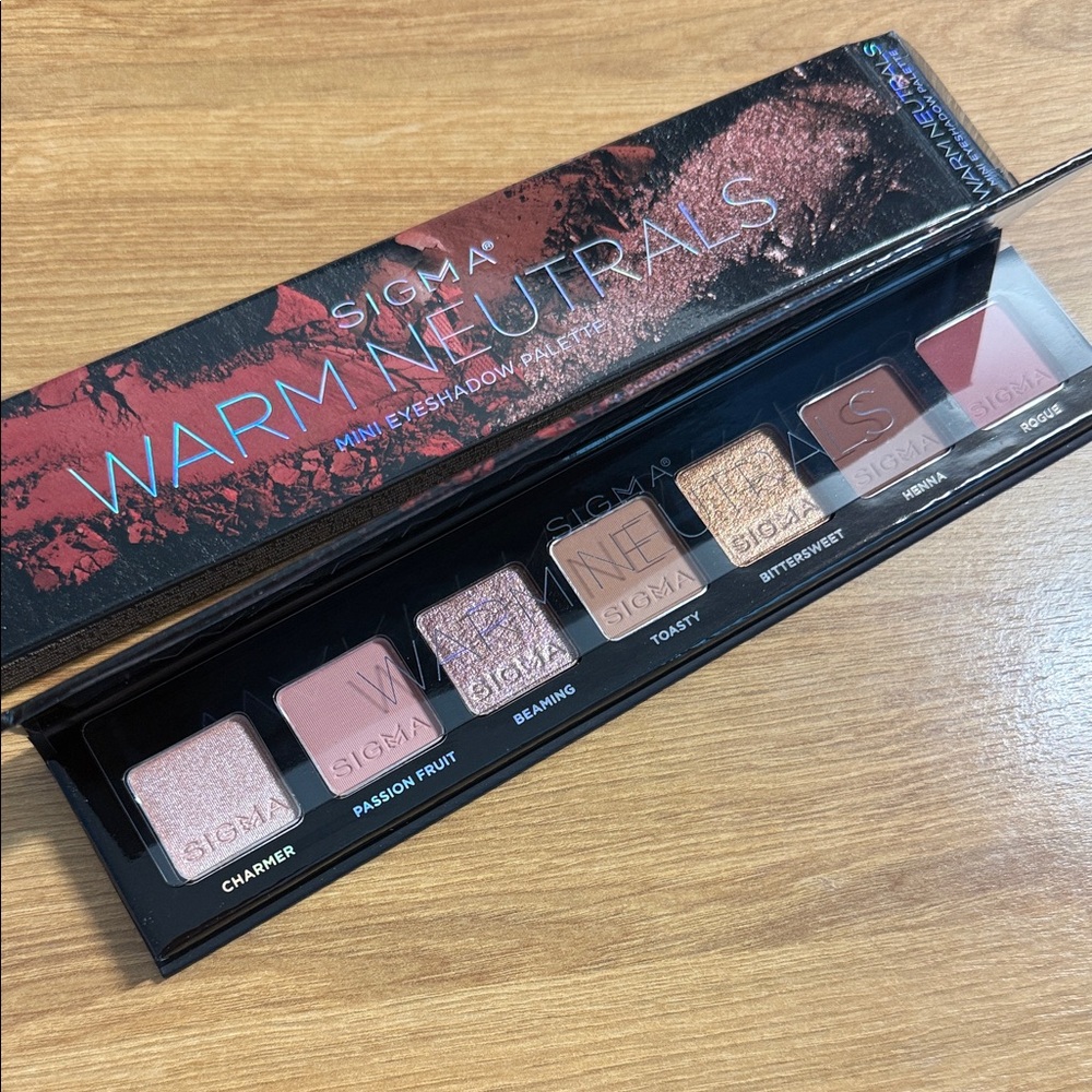 BRAND NEW - Sigma Mini warm neutrals palette
